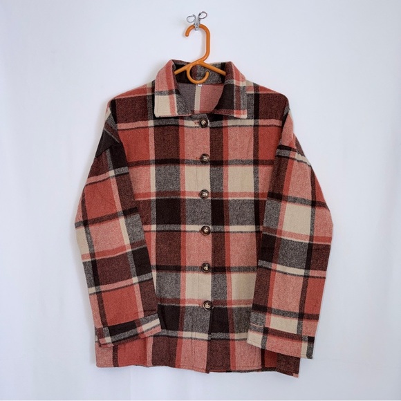 Tops - Ladies Super Soft Flannel Summer Light Weight Cabincore Overshirt 🔥